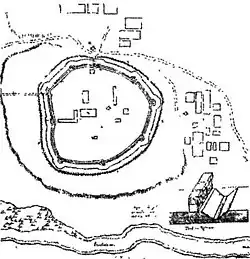 План города. 1729 год