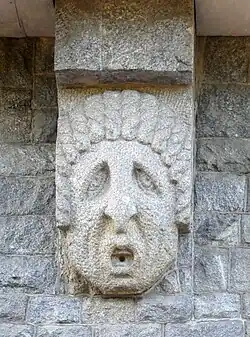 Маски на кронштейнах