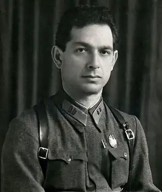 Кулам Кулиев в форме комдива