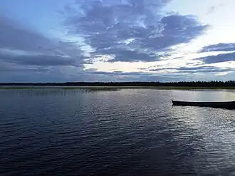 Вид с северного берега летом 2020 года