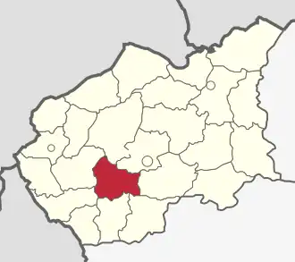 Лапский район на карте