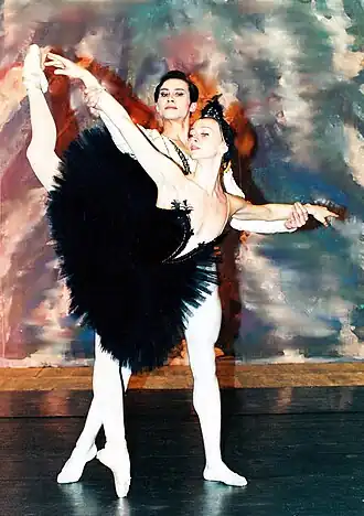 «Лебединое озеро», Одетта-Одиллия — Ж. Богородицкая, Принц — А. Шайдуллин