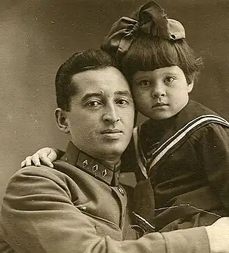 Лев Лазаревич Паперный с дочерью Таней