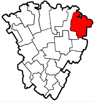 Лычковский сельский совет на карте