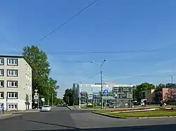 Красноармейская улица у пересечения с улицей Победы