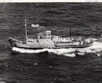 Лоцман у побережья Испании, фото ВМФ США 14.06.1978