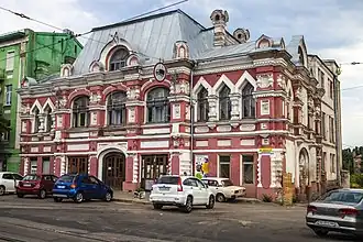 Лукьяновский народный дом по ул. Дегтярёвской, 5, 1899–1902.