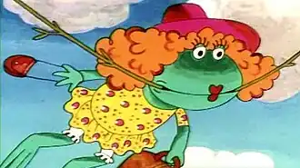 Кадр из мультфильма «Лягушка-путешественница»