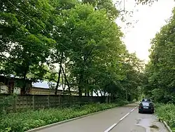 Вид со стороны 6-го Лучевого просека