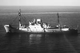 МРЗК Вертикал в Средиземном море. Фото ВМФ США.