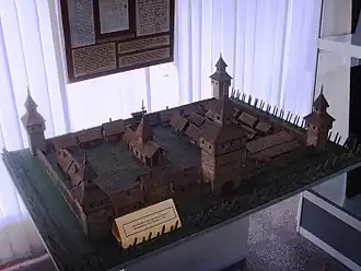 Макет Абаканского острога