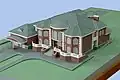 Макет коттеджа
