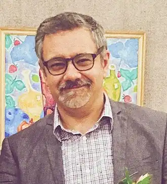 Малаев-Бабель на Международной демидовской школе в Пущино (2018)