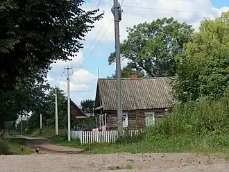 Малая Удрая. Деревенская улица