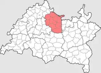 Мамадышский кантон на карте