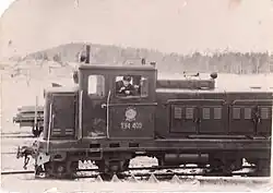 Тепловоз ТУ4, леспромхоз, машинист И.И.Борта, 1968 год