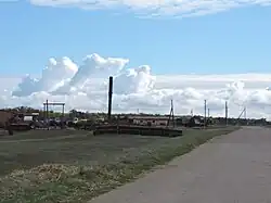 Сельхозтехника на окраине Красного Партизана