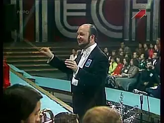 Александр Георгиевич Михайлов, кадр из передачи «Песня года 1979»