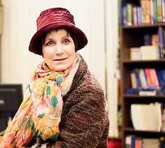 М. В. Михайлова в книжном магазине