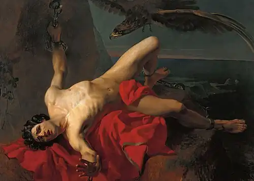 Прометей, эскиз (1839)