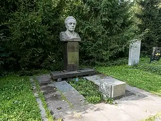 Могила П. П. Хузангая