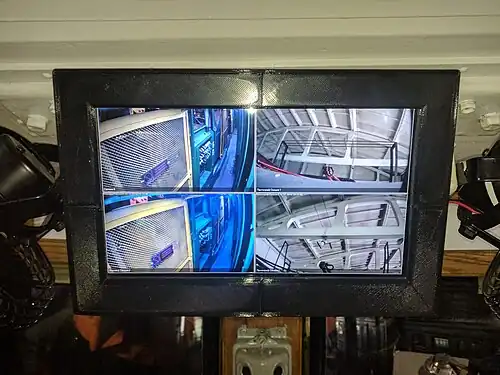 Монитор системы в кабине машиниста (ТЧ-15 ЮЖД Купянск-сортировочный Украина)