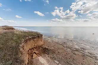 Побережье Молочного лимана близ села Александровка
