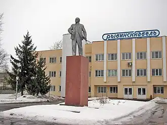 Памятник Ленину у Кабельного завода