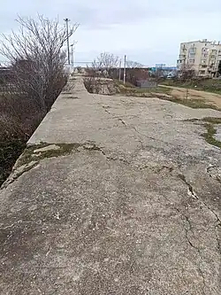 Бруствер батареи №7