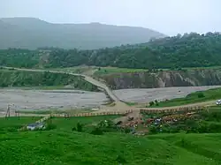 Мост через Акташ, соединяющий Калининаул и Ленинаул