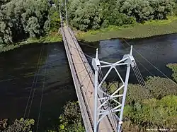 Мост через реку Сим в Аше, 2022