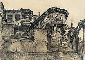 Мотив из Охрид, 1927 г.