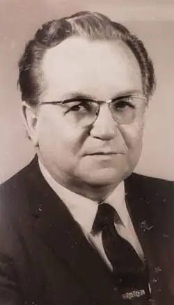 Портрет М.С.Константинова в Кирилло-Мефодиевской гимназии, Сан Франциско, 1970-е