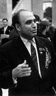 На съезде КПСС, 1961.