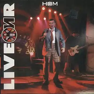 Обложка альбома Н.О.М «Liveжир» (2001)