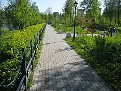 Набережная в парке Героев 1812 года