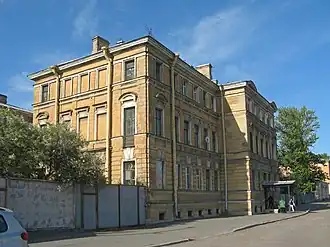 Здание библиотеки в настоящее время, 2016 год