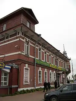 Улица Выучейского. Вид на дом Я. А. Беляевского