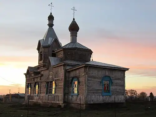 Церковь в деревня Бахта