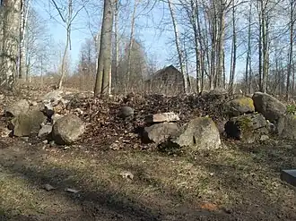 На этом месте стояла Добейская церковь