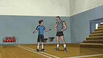 Питер Паркер и мистер Ягер (Таскмастер)