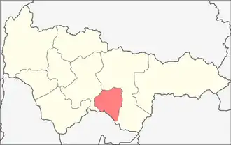 Нефтеюганский район на карте