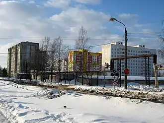 Новостройки в микрорайоне краностроителей