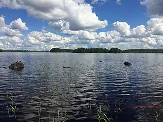Вид с западного берега