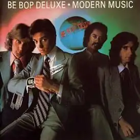 Обложка альбома Be Bop Deluxe «Modern Music» (1976)