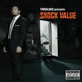 Обложка альбома Тимбалэнда «Timbaland Presents Shock Value» (2007)