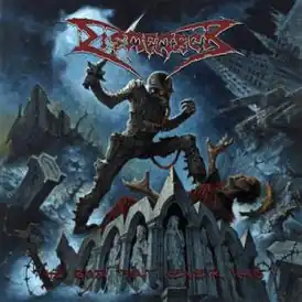 Обложка альбома Dismember «The God That Never Was» (2006)