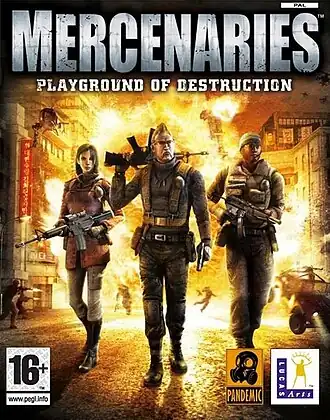 Обложка европейского издания игры