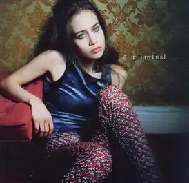 Обложка сингла Фионы Эппл «Criminal» (1997)
