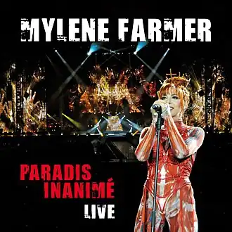 Обложка сингла Милен Фармер «Paradis inanimé (live)» (2010)